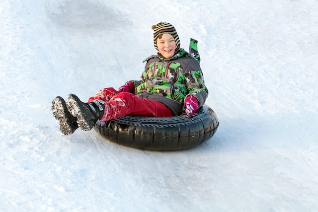 youth snow tubing