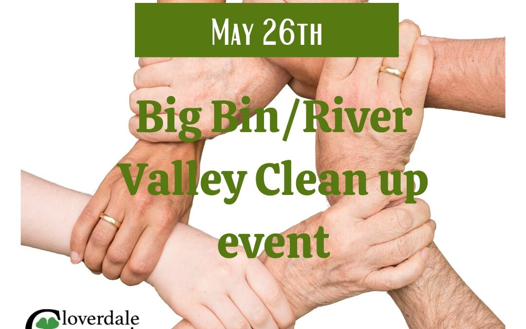 Big Bin / River Valley clean up