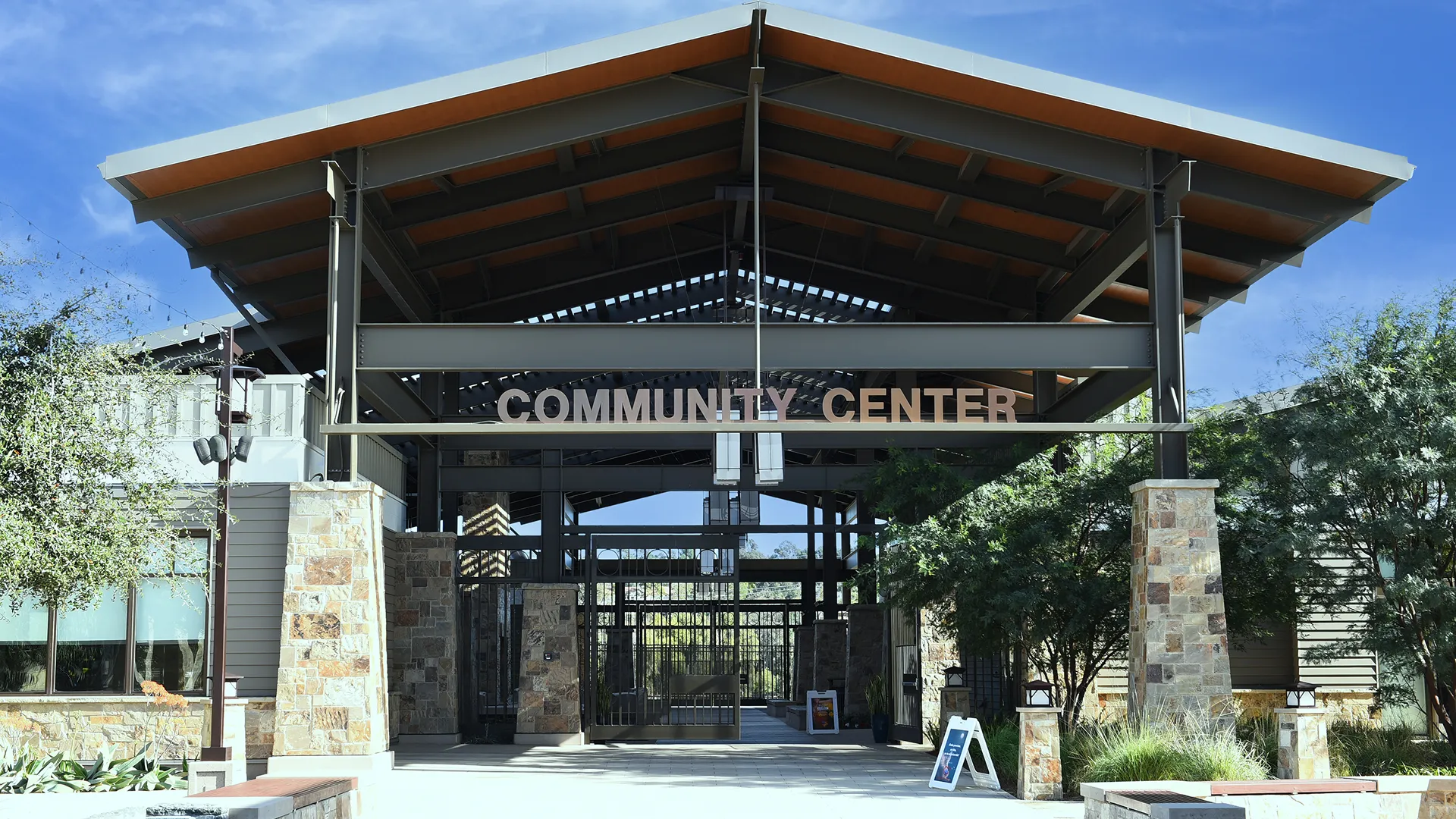 Modern-Community-Center-Building-Entrance